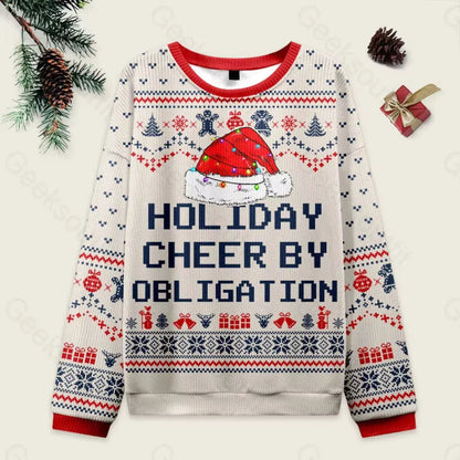3D Gingerbread Sweatshirt | Unisex Cotton Blend | Festive Winter Pullover | Steven & Levon