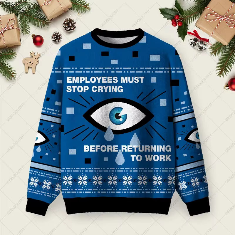 3D Gingerbread Sweatshirt | Unisex Cotton Blend | Festive Winter Pullover | Steven & Levon