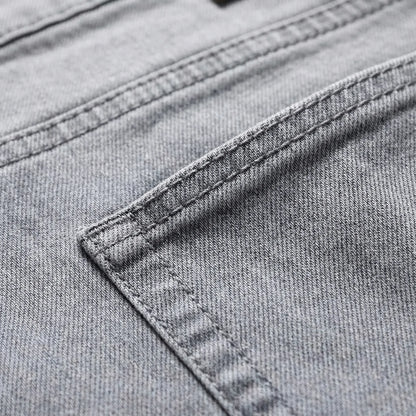 Greyvik - Straight Leg Stretch Denim Trousers  Everyday Casual Wear