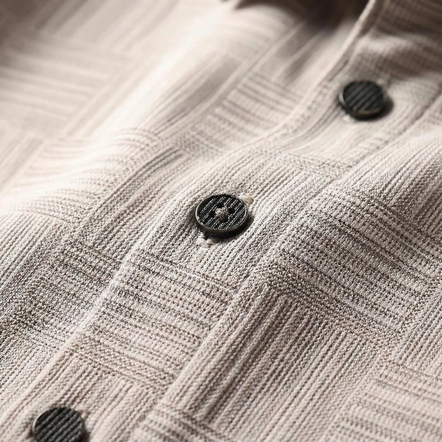 Gridvale - Printed Short Sleeve Polo Shirt  Smart Casual Outings