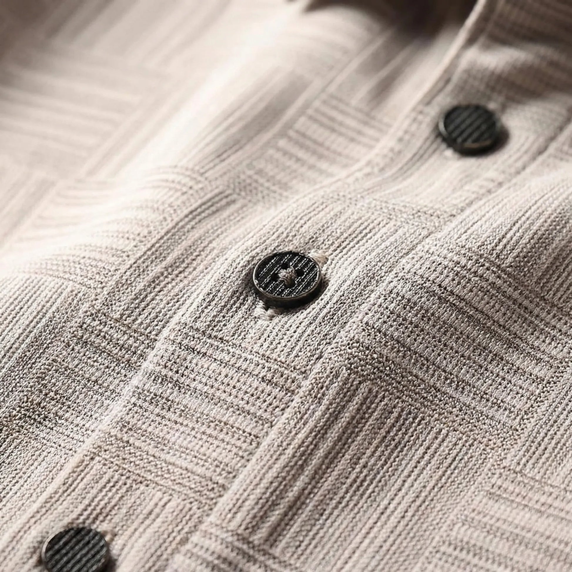 Gridvale - Printed Short Sleeve Polo Shirt  Smart Casual Outings