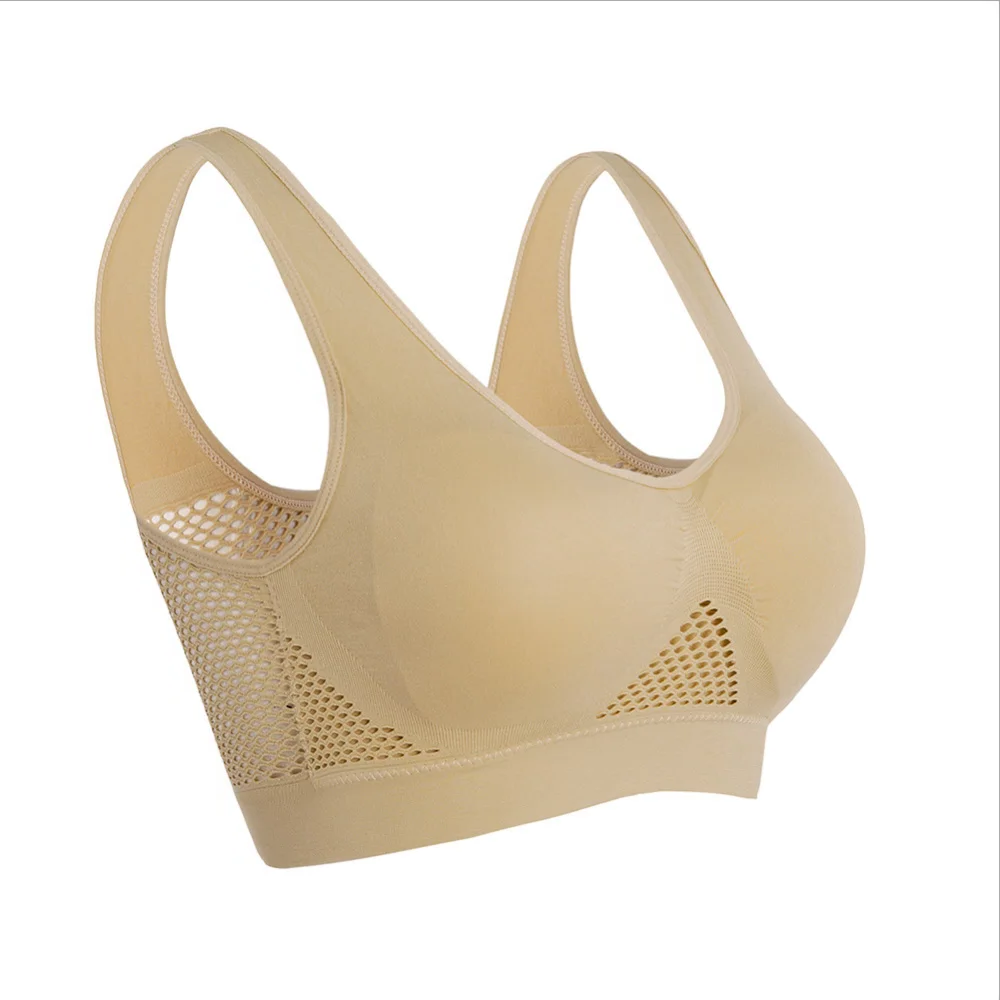 Seamless Sports Bra | Women | Soft Stretch Fabric | Wire-Free Support | Breathable Comfort | Steven & Levon
