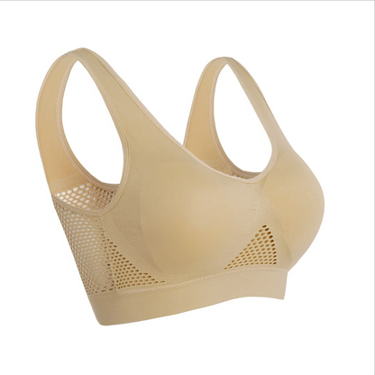 Seamless Sports Bra | Women | Soft Stretch Fabric | Wire-Free Support | Breathable Comfort | Steven & Levon