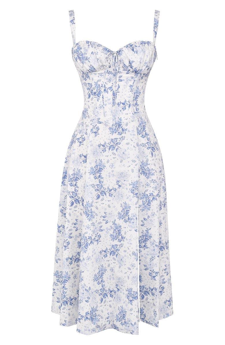 Bustier Dress | Women's Structured Midi Dress | Elegant Occasion Wear | Steven & Levon