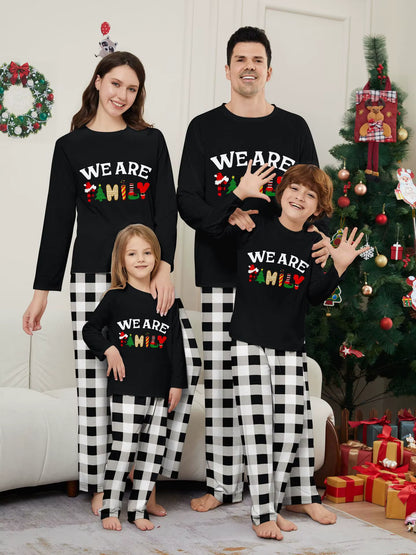 Plaid Print Matching Sleepwear | 2-Piece Family Pajamas Set | Steven & Levon