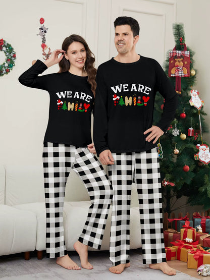 Plaid Print Matching Sleepwear | 2-Piece Family Pajamas Set | Steven & Levon