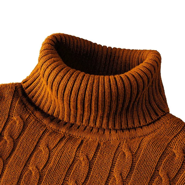 Heidi | Men's Turtleneck Sweater in Fluffy Fabric 2