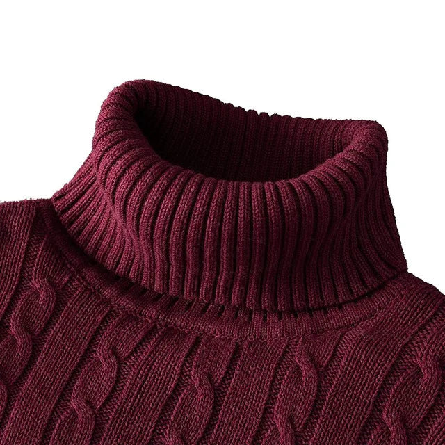 Heidi | Men's Turtleneck Sweater in Fluffy Fabric 3