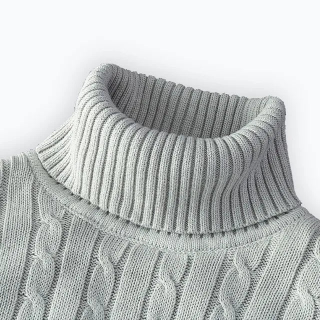 Heidi | Men's Turtleneck Sweater in Fluffy Fabric 4