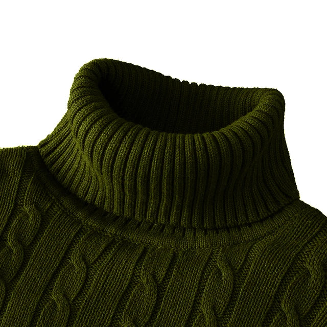 Heidi | Men's Turtleneck Sweater in Fluffy Fabric 6