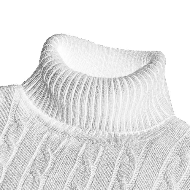 Heidi | Men's Turtleneck Sweater in Fluffy Fabric 7