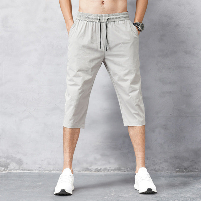 Quick Dry Swim Shorts | Men | 3/4 Length | Lightweight Beachwear | Steven & Levon