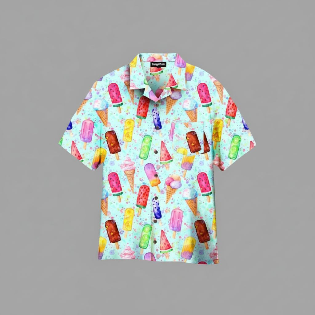 Ice Cream Delight | Men's Summer Shirt