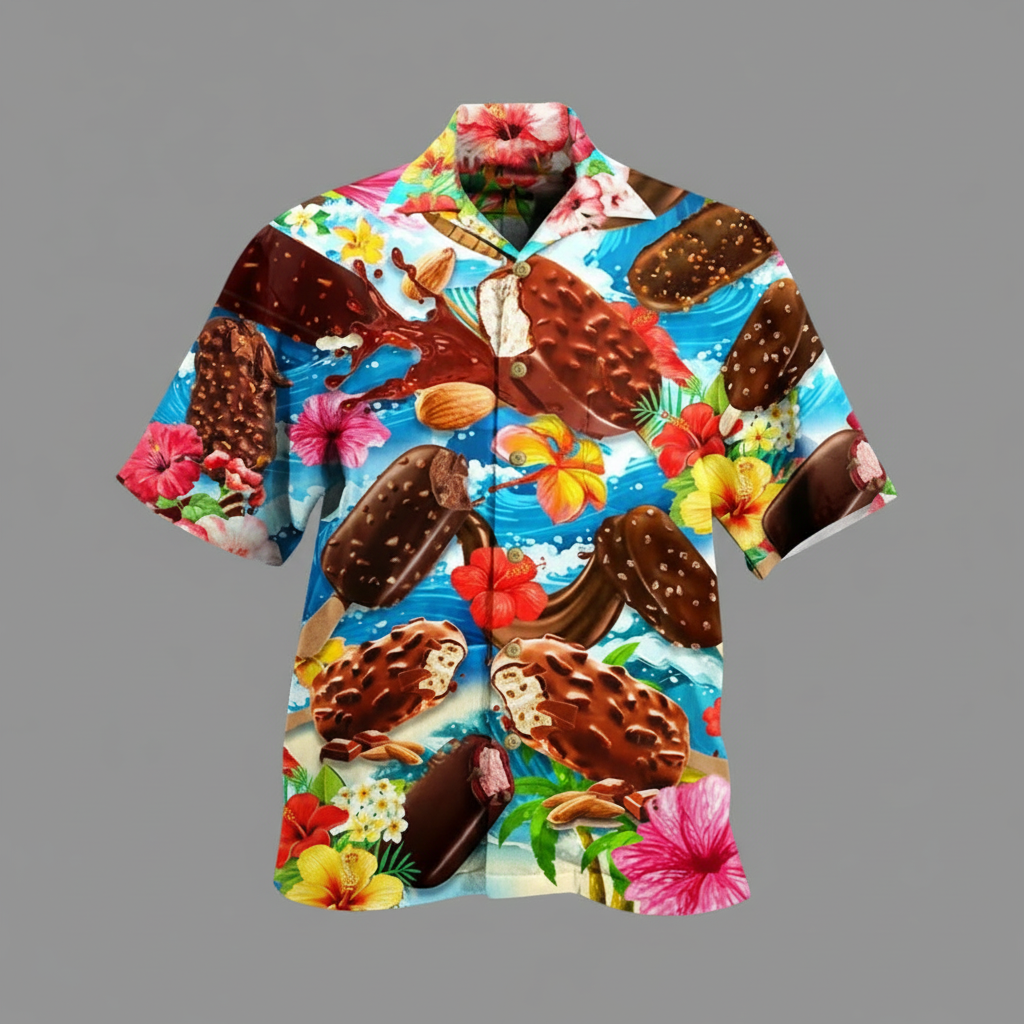 Ice Cream Delight | Men's Summer Shirt