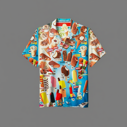 Ice Cream Delight | Men's Summer Shirt