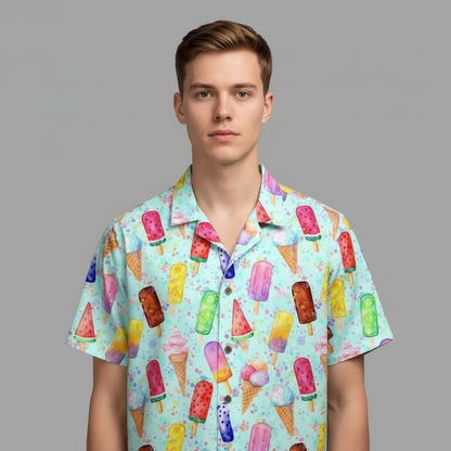 Ice Cream Delight | Men's Summer Shirt