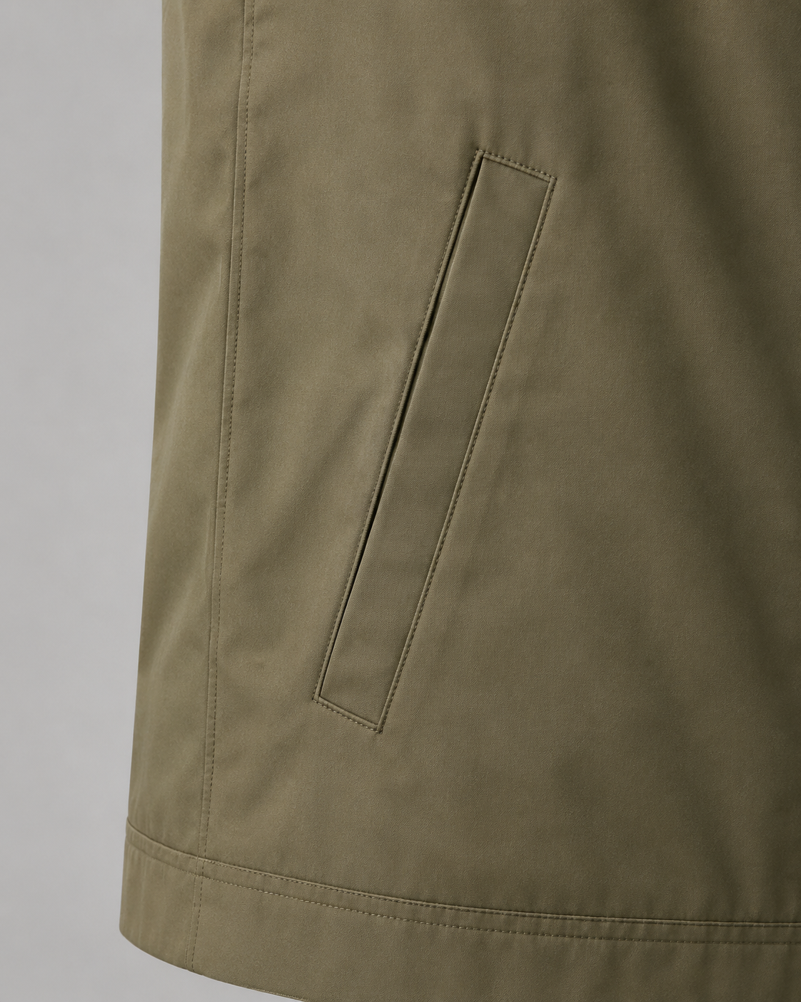 Men's Harrington Jacket | Lightweight | Check Lining | Zip Front | Smart Casual Outerwear | Steven & Levon