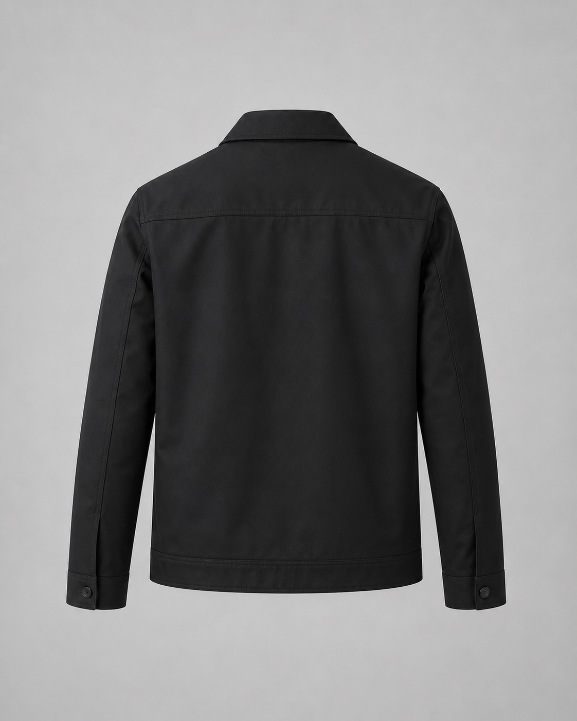 Men's Harrington Jacket | Lightweight | Check Lining | Zip Front | Smart Casual Outerwear | Steven & Levon