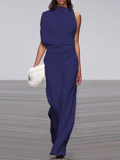 Sleeveless Open Back Jumpsuit | Women | Contemporary Style | Elegant Fit | Party & Evening Wear | Steven & Levon