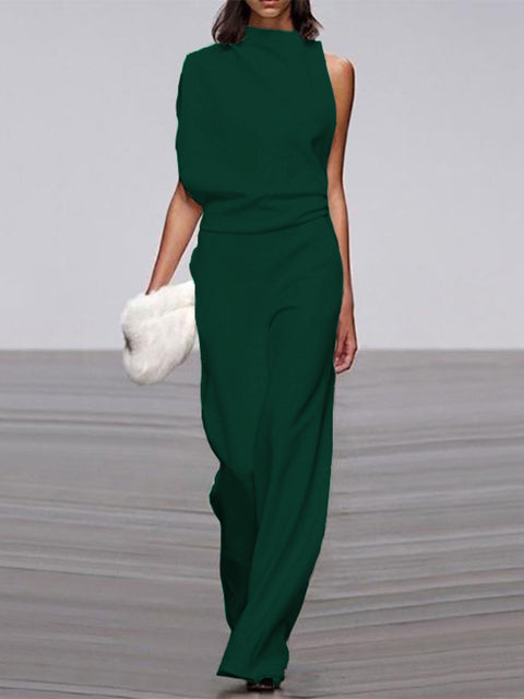 Sleeveless Open Back Jumpsuit | Women | Contemporary Style | Elegant Fit | Party & Evening Wear | Steven & Levon