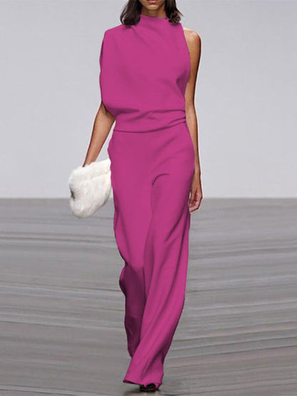Sleeveless Open Back Jumpsuit | Women | Contemporary Style | Elegant Fit | Party & Evening Wear | Steven & Levon