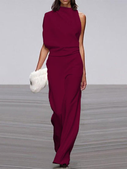 Sleeveless Open Back Jumpsuit | Women | Contemporary Style | Elegant Fit | Party & Evening Wear | Steven & Levon