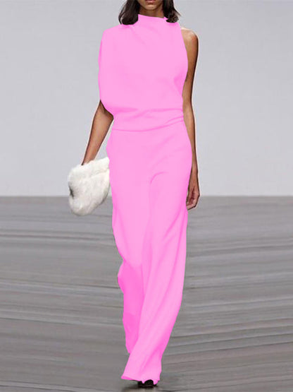 Sleeveless Open Back Jumpsuit | Women | Contemporary Style | Elegant Fit | Party & Evening Wear | Steven & Levon