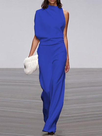 Sleeveless Open Back Jumpsuit | Women | Contemporary Style | Elegant Fit | Party & Evening Wear | Steven & Levon