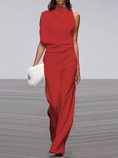 Sleeveless Open Back Jumpsuit | Women | Contemporary Style | Elegant Fit | Party & Evening Wear | Steven & Levon