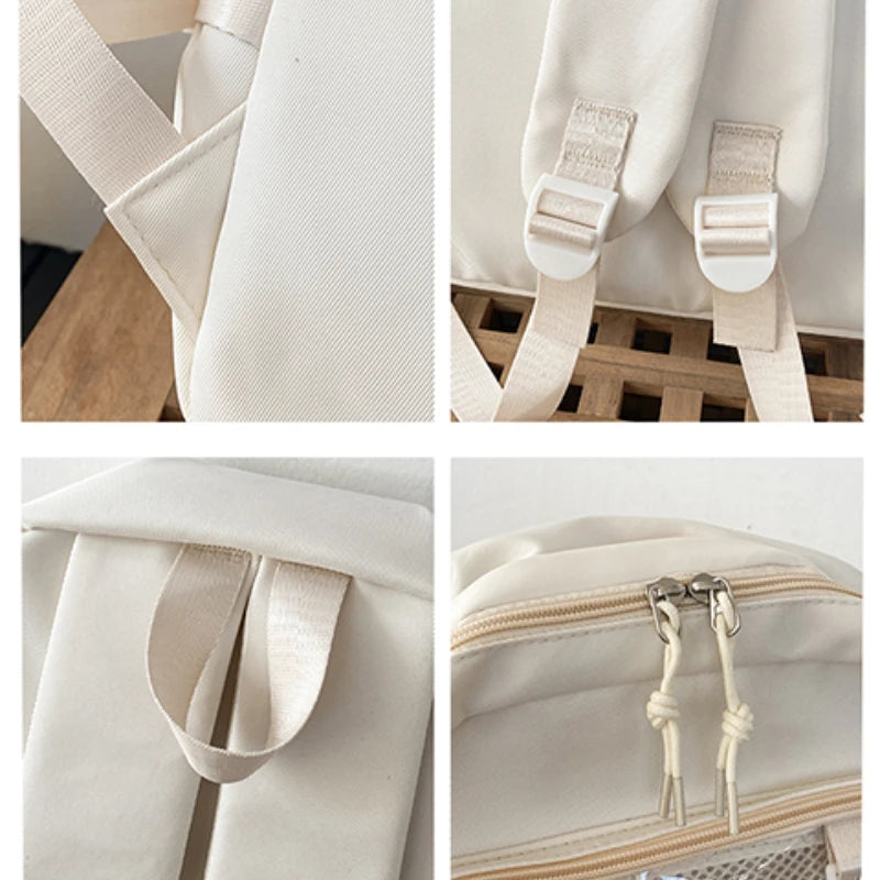 Transparent Ita Backpack | Women | Large Capacity | Japanese School Bag | Anime Display | Steven & Levon