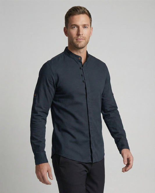 Men's Japanese Style Shirt | Men | Lightweight | Casual Button-Up | Steven & Levon