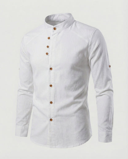 Men's Japanese Style Shirt | Men | Lightweight | Casual Button-Up | Steven & Levon