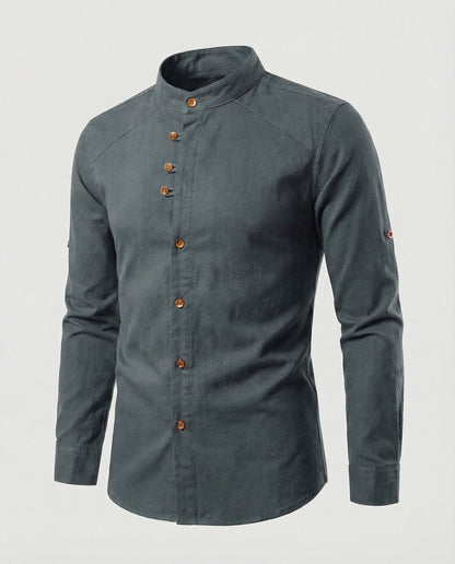 Men's Japanese Style Shirt | Men | Lightweight | Casual Button-Up | Steven & Levon