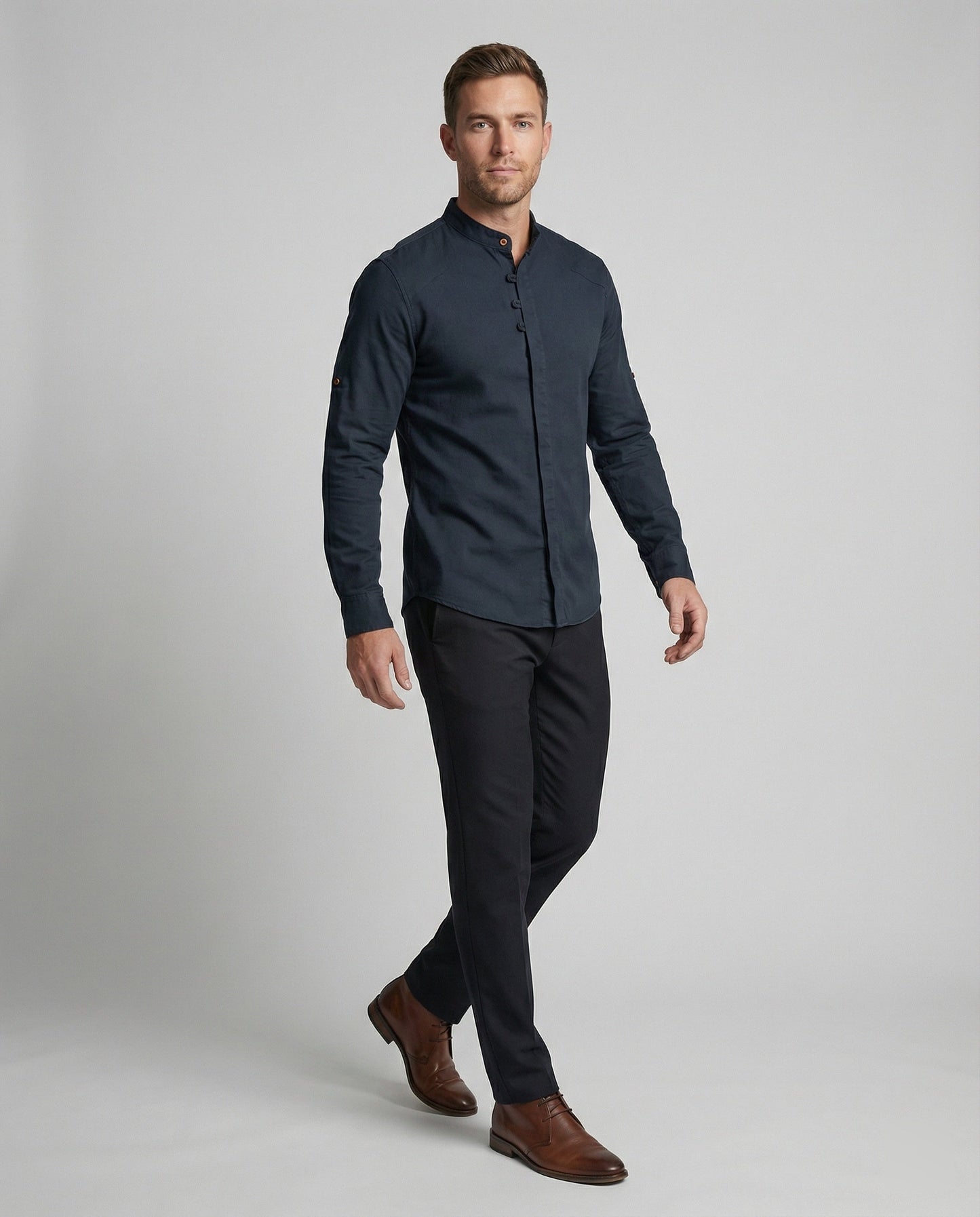 Men's Japanese Style Shirt | Men | Lightweight | Casual Button-Up | Steven & Levon