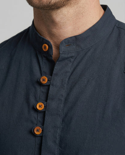 Men's Japanese Style Shirt | Men | Lightweight | Casual Button-Up | Steven & Levon