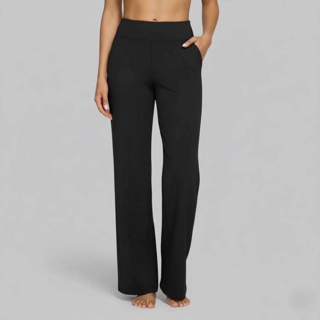 Women's Comfortable Stretch Pants | Relaxed Fit Casual Trousers | Soft Everyday Wear | Steven & Levon