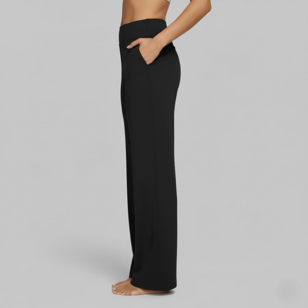 Women's Comfortable Stretch Pants | Relaxed Fit Casual Trousers | Soft Everyday Wear | Steven & Levon