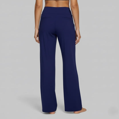 Women's Comfortable Stretch Pants | Relaxed Fit Casual Trousers | Soft Everyday Wear | Steven & Levon