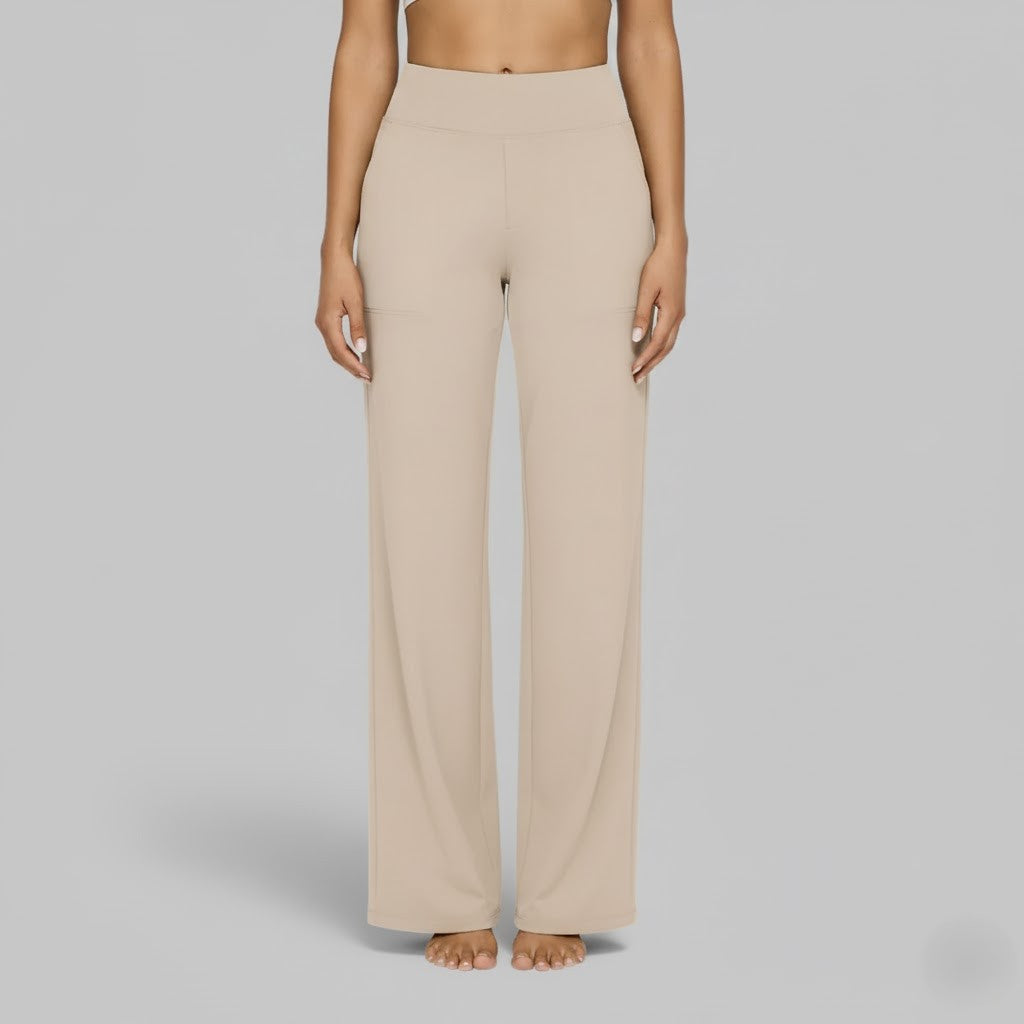 Women's Comfortable Stretch Pants | Relaxed Fit Casual Trousers | Soft Everyday Wear | Steven & Levon
