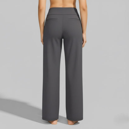 Women's Comfortable Stretch Pants | Relaxed Fit Casual Trousers | Soft Everyday Wear | Steven & Levon