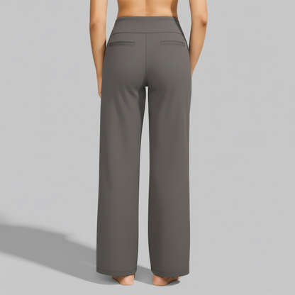 Women's Comfortable Stretch Pants | Relaxed Fit Casual Trousers | Soft Everyday Wear | Steven & Levon
