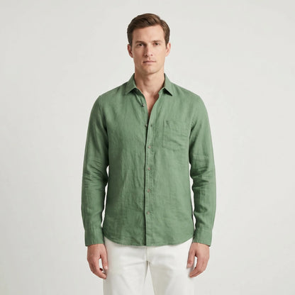 Laidwick - Long Sleeve Oversized Casual Shirt  Casual Everyday Wear