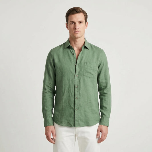 Laidwick - Long Sleeve Oversized Casual Shirt  Casual Everyday Wear