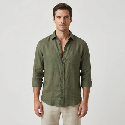 Laidwick - Long Sleeve Oversized Casual Shirt  Casual Everyday Wear