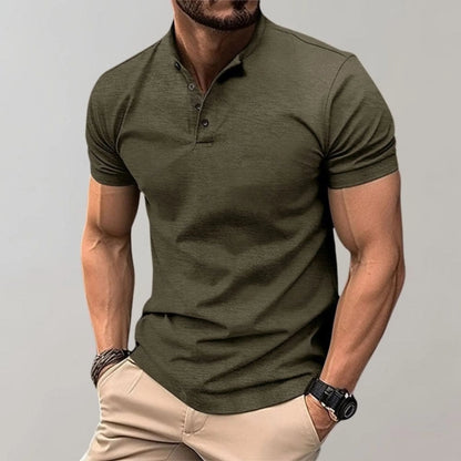 Men's Polo Shirt | Men | Lightweight | Smart Casual Short Sleeve | Steven & Levon