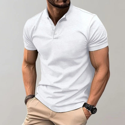 Men's Polo Shirt | Men | Lightweight | Smart Casual Short Sleeve | Steven & Levon
