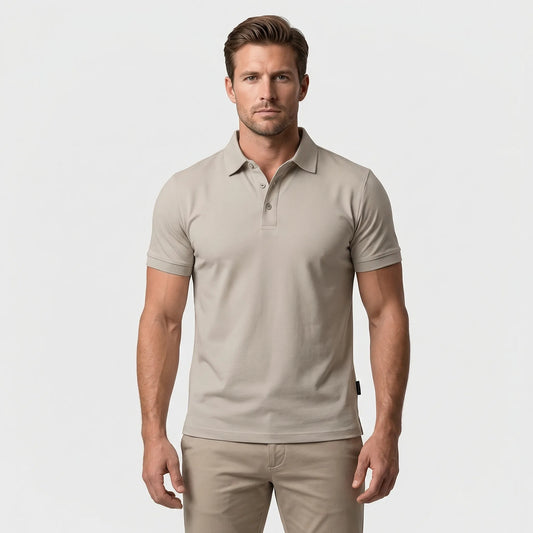 Lapvelo - Short Sleeve Lapel Polo Shirt  Casual Everyday Wear