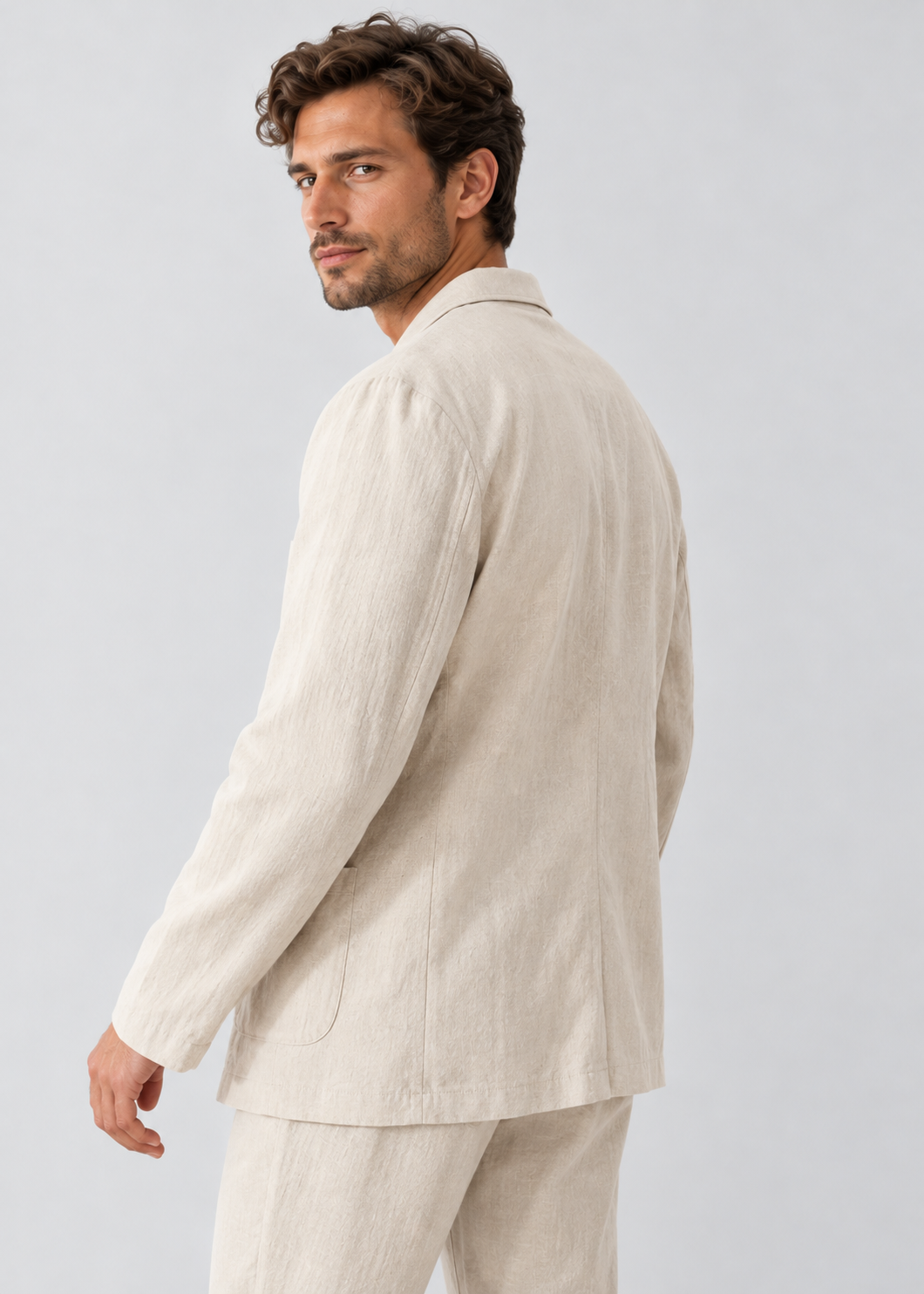 Men's Relaxed Fit Blazer | Men | Lightweight | Smart Casual Jacket | Steven & Levon