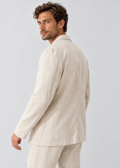 Men's Relaxed Fit Blazer | Men | Lightweight | Smart Casual Jacket | Steven & Levon