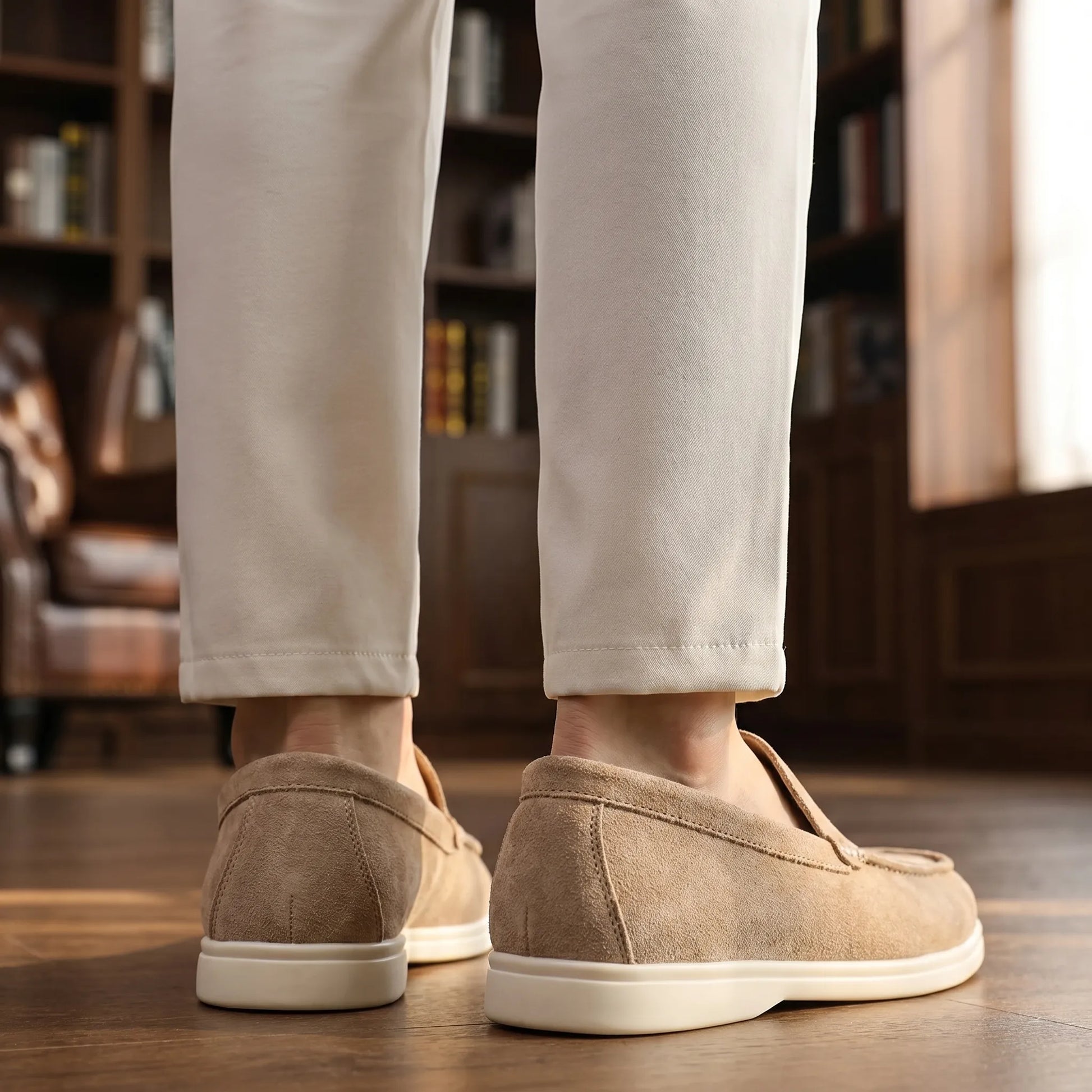 Loafare - Slip-On Flat Moccasin Loafer  Everyday Casual Wear